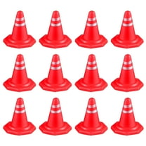LEORX 30pcs Plastic Traffic Cones for Safe Play Indoor and Outdoor Learning Activities