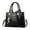 Black, variant on Purses and Handbags for Women Shoulder Crossbody Tote Bags Ladies Business Top Handle Satchel