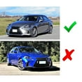thumbnail image 2 of JDM Tri-Projector Lens LED Fog Light Garnish Bezels For 2017-2020 Lexus is (IS200t IS250 IS300 IS350), Powered by 6500K White High Power LED Diodes, 2 of 9