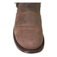 thumbnail image 5 of Grinders Mens Black Leather Cowboy Boots-Route 66, 5 of 6