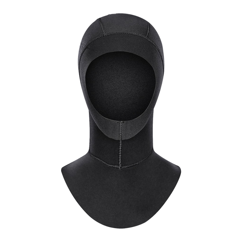 Kironypik Diving Cap Headgear Hood Black Snorkeling Wetsuit Winter