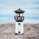 thumbnail image 4 of Lighthouse Solar LED Light Garden Yard Smart Sensor Lámpara giratoria (Negro), 4 of 5