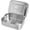 2-Section, variant on LunchBots Small Protein Packer Toddler Bento Box - Extra Small Divided Stainless Steel Snack Container - 4 Sections for 1-2oz of Nuts, Meat, Cheese, Finger Foods - Dishwasher Safe - Stainless Lid
