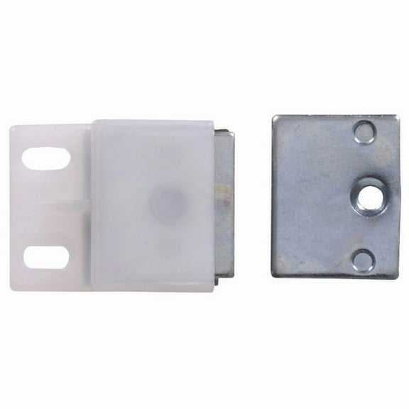 Hillman 852094 White Cabinet Catch