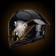 thumbnail image 2 of Casco Integral Black Pearl Bandit Negro Dorado Brillo Dot Ece Talla L, 2 of 7