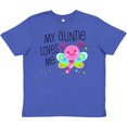 thumbnail image 3 of Inktastic My Auntie Loves Me- cute dragonfly Youth T-Shirt, 3 of 5