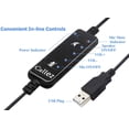 thumbnail image 3 of Auriculares USB Mono Callez C500U3 Con Micrófono Con Cancelación de Ruido, 3 of 3