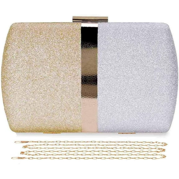 Glitter Clutch Purse for Women Wedding Evening Bag Sparkle Formal Bridal Purse Ladies Prom Cocktail Party Handbag