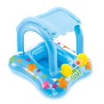 thumbnail image 2 of Intex Kiddie Float 32in x 26in (ages 1-2 years) , Yellow, 2 of 5