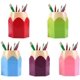 thumbnail image 1 of Organizador de escritorio de 5 piezas para bolígrafos, pinceles de maquillaje, material de oficina y escolar. Adorable juego de soportes con forma de lápiz., 1 of 7