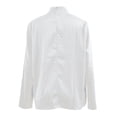 thumbnail image 3 of Silk Blouses for Women Casual Long Sleeve Shirt Mock Neck Elegant Pleated Silk Shirts Dressy Business Office Work Tops White XL, 3 of 3