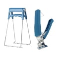 thumbnail image 2 of Tazón Pinzas Soporte de abrazadera de licencia caliente para cocinar Pinzas de cocina, Pinzas de soporte de pinza de licencia caliente para herr 2x pinzas azul Macarena pinza de placa caliente, 2 of 8