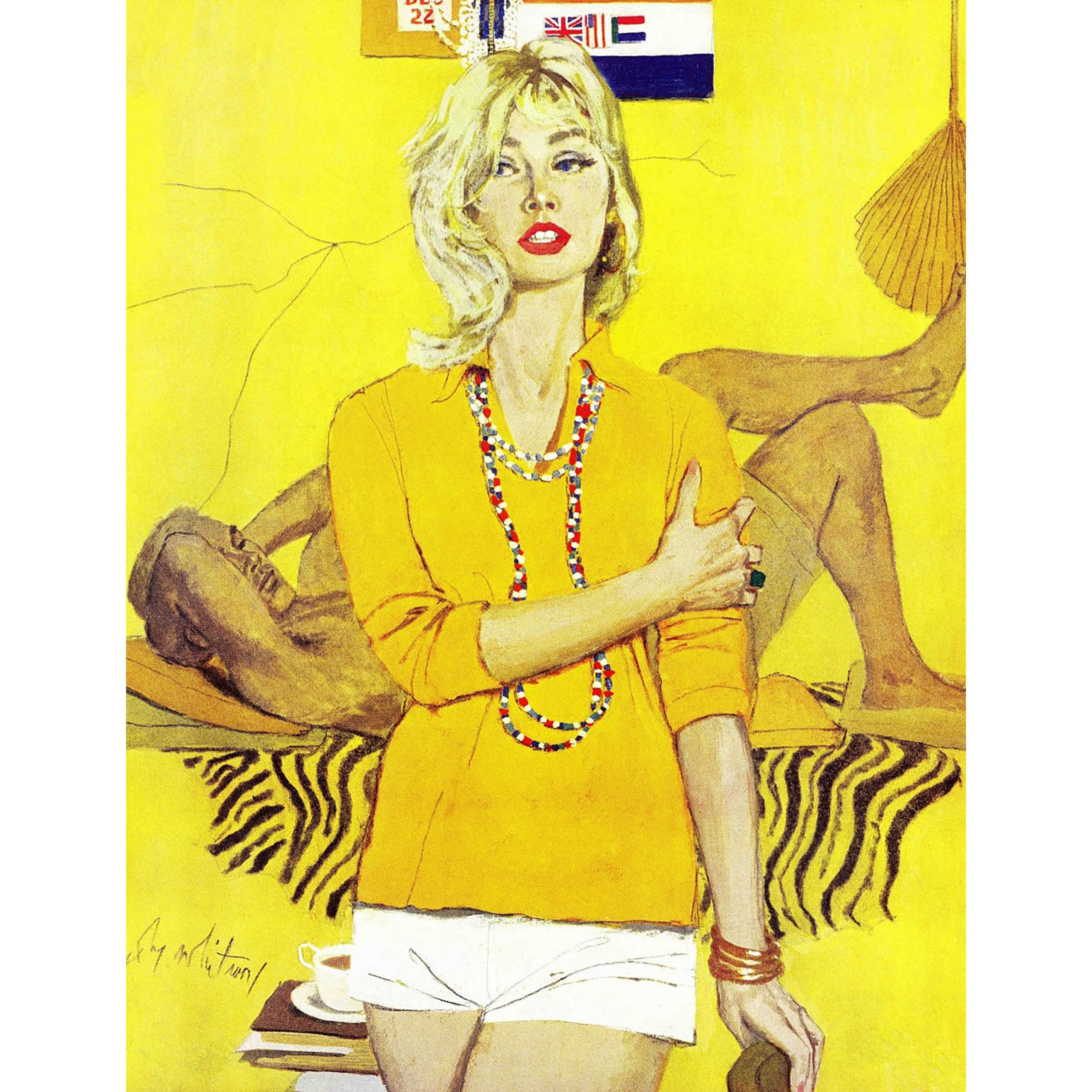 Marmont Hill "The Man Who Scorned Christmas" by Coby Whitmore Painting Print on Canvas
