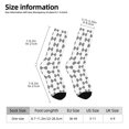 thumbnail image 2 of Vsdgher Signal Icon Crew Socks for Men & Women, Breathable Casual Athletic Ankle Socks, 2 of 6