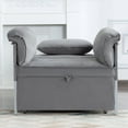 thumbnail image 4 of Gewnee Single Convertible Chair Bed, Sleeper Chair Bed 3 in 2, Stepless Adjustable Backrest,Armchair, Sofa Bed Pull Out Sleeper Bed Living Room, Bedroom, 4 of 14