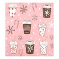 thumbnail image 6 of Yayeee Magnetic Dishwasher Cover for The Front Decoration Home Kitchen Machine Sticker Protector, Brown Hand Drawn Cups, 6 of 6