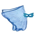 thumbnail image 1 of Disfraz de hada mariposa con alas, disfraz de querubín para fiesta, regalo de cosplay. Azul, 1 of 9