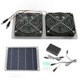 thumbnail image 2 of Kit De Ventilador De Panel Solar, Ventilador Accionado Por Panel Solar De 100 W, Ahorro De Energía, Refrigeración Eficiente, Estable, Multiusos Para ático, 2 of 8
