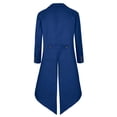 thumbnail image 3 of Chaqueta pirata Costume MOFOVELY, chaqueta steampunk para hombre, azul, 3 of 7