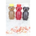 thumbnail image 4 of Cornucopia Brands Honey Bear Straw Cups (3-Pack, Colored Lids), 8-Ounce Therapy Sippy Bottles w/Flexible Straws and Colored Lids, 4 of 6