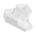 thumbnail image 4 of STOBOK Plastic Makeup Organizer White Storage Box for Cosmetics and Thin Gadgets, 4 of 8
