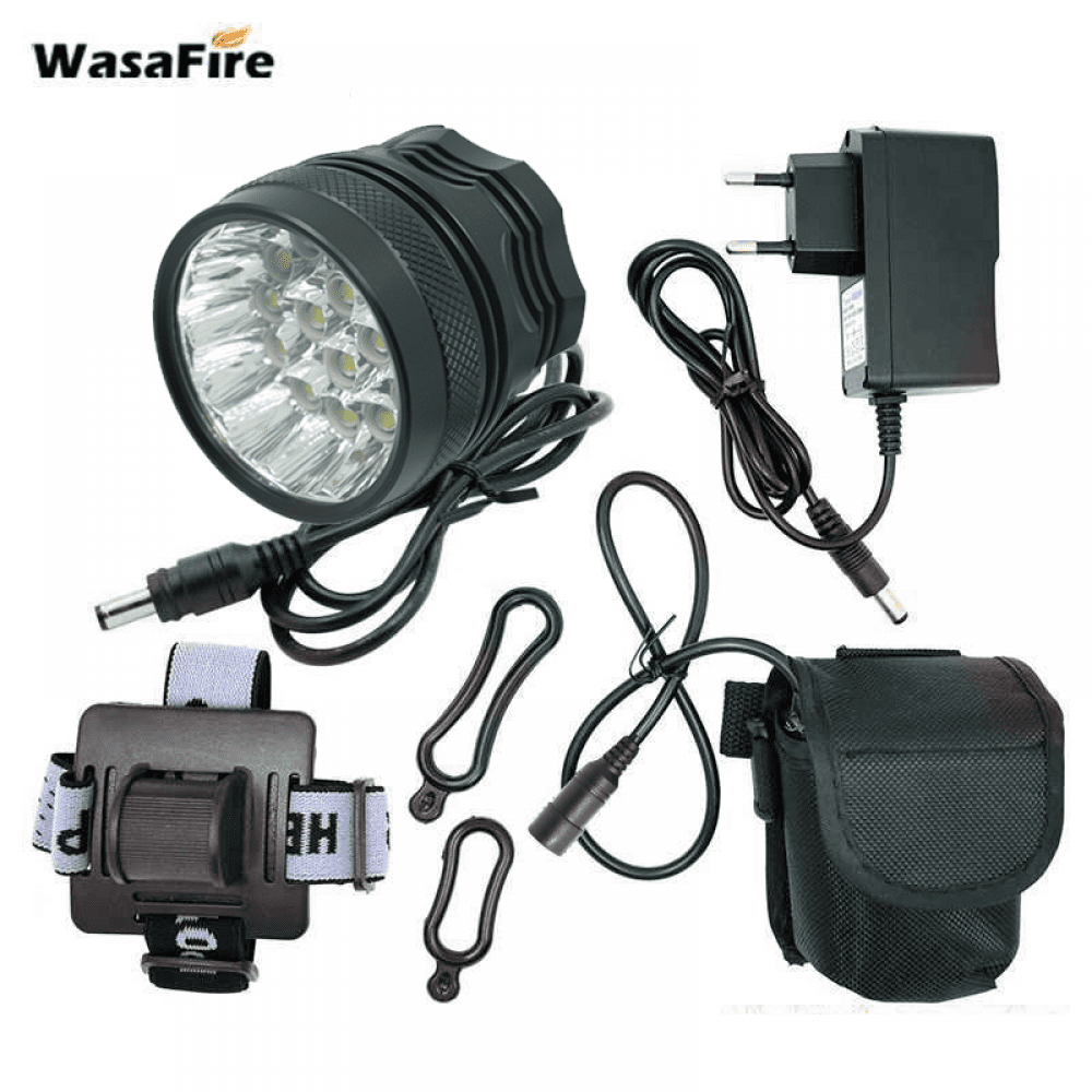 Wasaga 40000 Lumen 16*T6 LEDs Bicycle Light Riding Cycling front