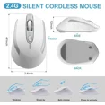 thumbnail image 2 of Ergonomic Wireless 2.4G Computer Mouse, Silent, 3 Adjustable Dpi, 2 of 6