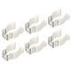 thumbnail image 1 of T5 U Clips, LED Fluorescente Tubo Soporte Montaje Soporte Accesorios Paquete de 6, 1 of 5
