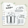 thumbnail image 3 of CONCORD Stainless Steel Tamales Steamer Pot (30 QT) (Mi Abuela Series), 3 of 8