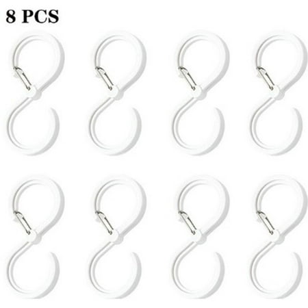 

Ruibeauty S-Shaped Lock Hook Household Windproof Blow Off Hat Belt Bag Hook