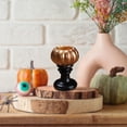 thumbnail image 7 of SUYOLL 1-Pack Gold Pumpkins Resin Decorative Shiny Pumkins For Halloween Decorations Indoor Thanksgiving Fall Table Centerpiece Mantel Shelf Home Kitchen (Gold One Size) Decal, 7 of 7