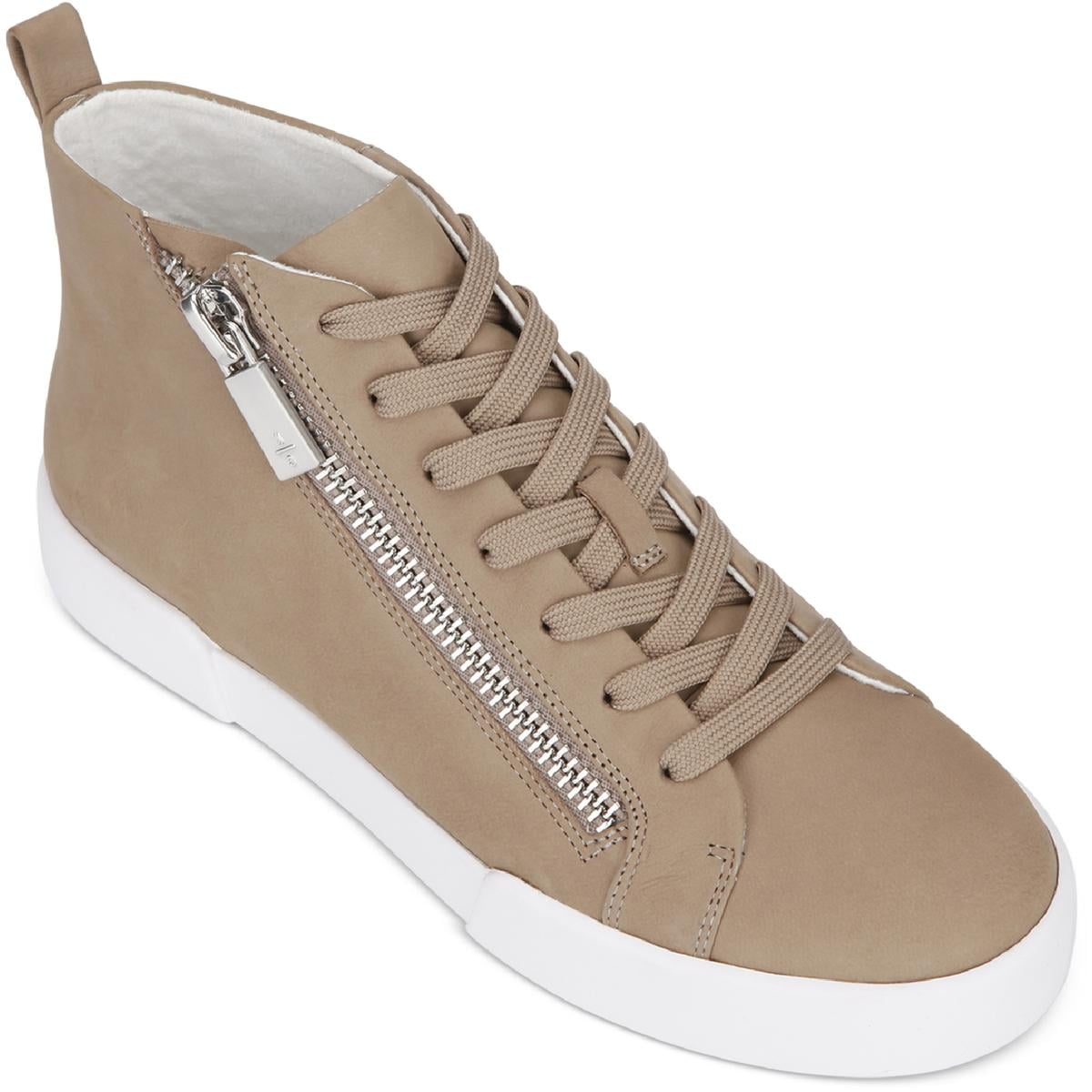 KENNETH COLE NEW YORK Womens Beige Lace Arch Support Tyler Round Toe Platform Zip Up Leather Athletic Sneakers Shoes 11 Walmart