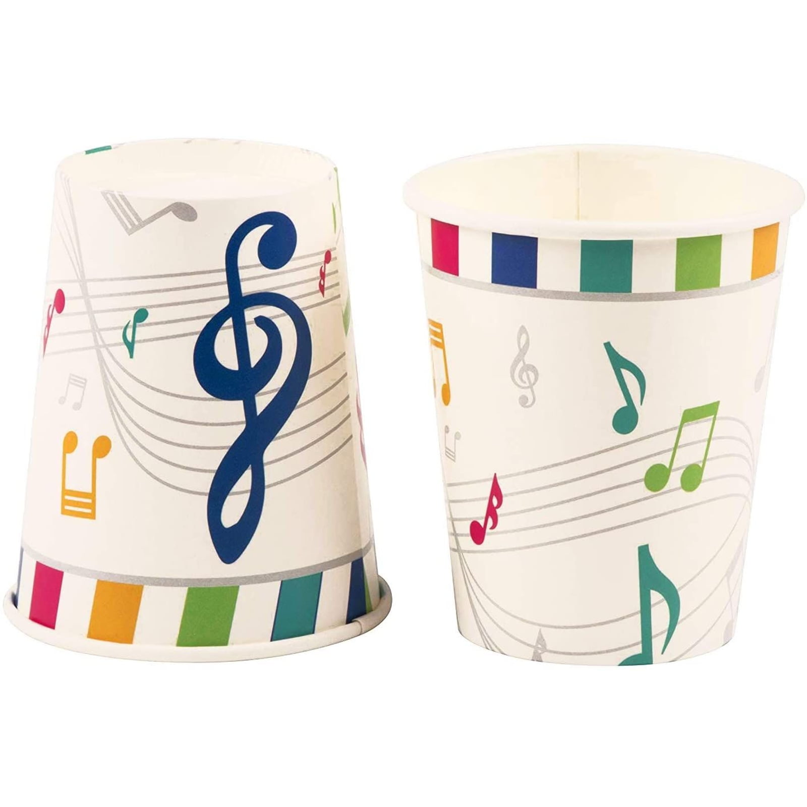 MindaMusic Store: Sheet Music Paper Plates, Cups, Napkins Set, Music Gift  Items, 7410,7409,7401-MD
