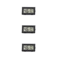 thumbnail image 3 of Inteprter Mini termómetro digital LCD -50 ℃ ~ 80 ℃ Detector de sensor Indicador multifuncional con Modo de repetición Instrumento Negro 3piezas, 3 of 6
