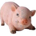 thumbnail image 1 of Estatua de granja de animales para jardín, lindas figuras de cerdo, escultura de cerdito, adornos de resina para césped para patio, hogar, 1 of 5