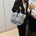 thumbnail image 4 of Satchel Purse Bag Puffer para Mujeres Correa Acolchada Ajustable Purso Hinchado El Gym Viajes, 4 of 9