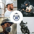 thumbnail image 6 of Durability Construction Helmet Liner Removable 4/8 Point Inner Padding Sweat Resistant Knob Adjustment Enhancing Comfort, 6 of 12