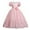 Pink, variant on Tbopshirt Baby Girls Dresses Summer Clearance,Toddler Girl Dresses Deals,Children's Dress Girl Short Sleeve Princess Dress Flower Tail Dress Skirt Dress,Baby Days Savings