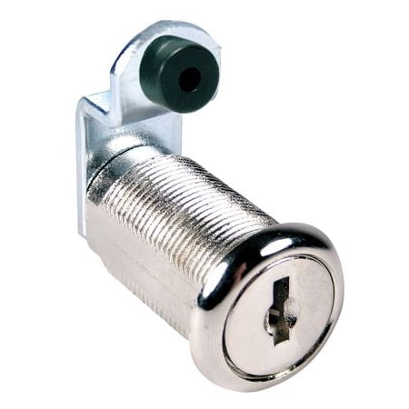 COMPX NATIONAL C8053-KD-14A Disc Cam Lock,Nickel,Key Different