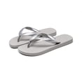 thumbnail image 1 of Summer new PVC flip-flops for women, solid color beach couple flip-flops, 1 of 1