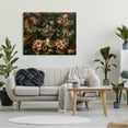 thumbnail image 2 of Stupell Industries Dark Moody Floral Botanical Closeup Detailed Design , 48 x 36, Design by Incado, 2 of 6