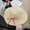 Rice white, variant on Lace Ribbon Straw Hat For Women's Summer Seaside Vacation, Large Brim Sun Shading And Sun Protection Hat, Hollow Grass Woven Sun Hat Trend