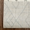 thumbnail image 3 of Well Woven Custom Size Runner - Choose Your Length - Dellio Ivory & Grey Moroccan Tribal 27 Inches Wide x 45 Feet Long Runner (27" x 45' Runner) Rug, 3 of 5