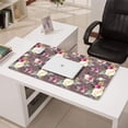 thumbnail image 3 of Long Mouse Pads for Desk,Pioneer Flower Floral Print Pattern Desk Mats on Top Of Desks, Desk Mouse Pad Extra Large with 3mm Non-Slip Base and Stitched Edge for Gaming,Office,Work,Home 31.5"x15.7", 3 of 6