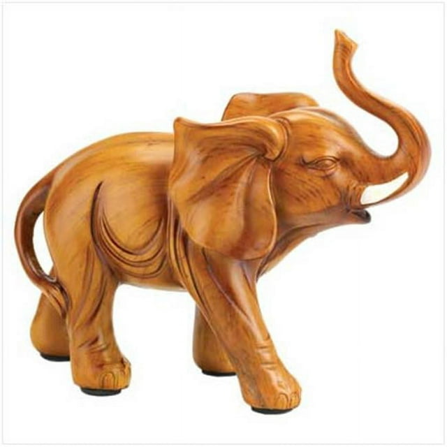 Home Locomotion 10013046 Figurine Éléphant Porte-Bonheur