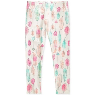 Epic Threads Mix and Match Feathers Leggings, SIZE 5