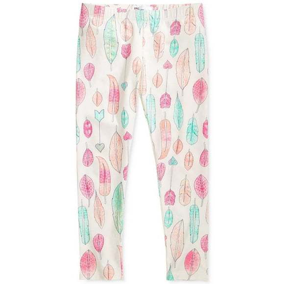 Epic Threads Girls Toddler &#038; Little Mix And Match Feathers Leggings, Colorful, 5