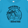 thumbnail image 4 of Inktastic Summer Vacation Mode Naples Beach Florida Boys or Girls Baby T-Shirt, 4 of 5