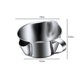 thumbnail image 2 of KAIYANG Jarra de acero inoxidable para sopa con separador de grasa de 750 ml, recipiente para grasa, recipiente para aceite para freír de 500 ml, 2 of 5