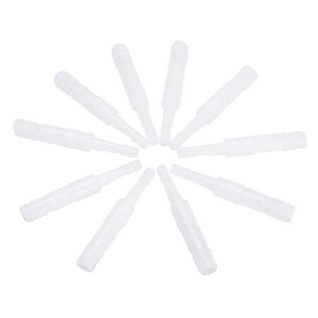 10PCs Lot ABS Aquarium Air Tube Straight Non Return One Way Check Valve CO2 Volume Flow Control Fish Tank Oxygen Pump Accessories